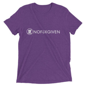 No Fux Given Tri-Blend T-shirt