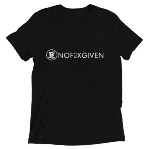 No Fux Given Tri-Blend T-shirt