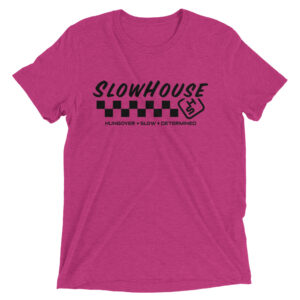 SlowHouse Checkerboard Tri Blend T-shirt