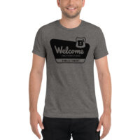 State Forrest Sign Tri-Blend T-shirt