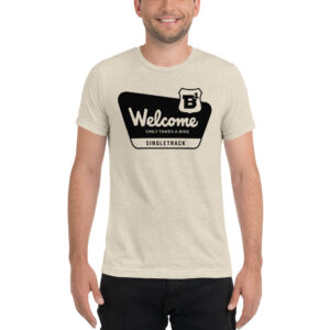 State Forrest Sign Tri-Blend T-shirt