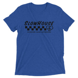 SlowHouse Checkerboard Tri Blend T-shirt